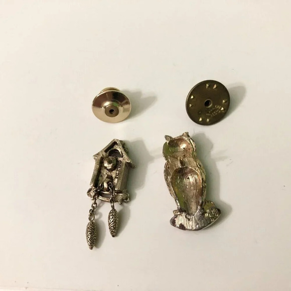 Assorted Lot of 10 Pins Owl Cuckoo  Clock Aloha Partylite Cactus Weight Watchers - Picture 10 of 16